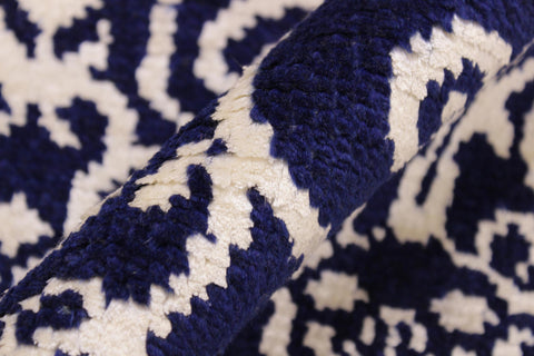 Cyrena Handâ€‘Knotted Wool and Viscose Runner