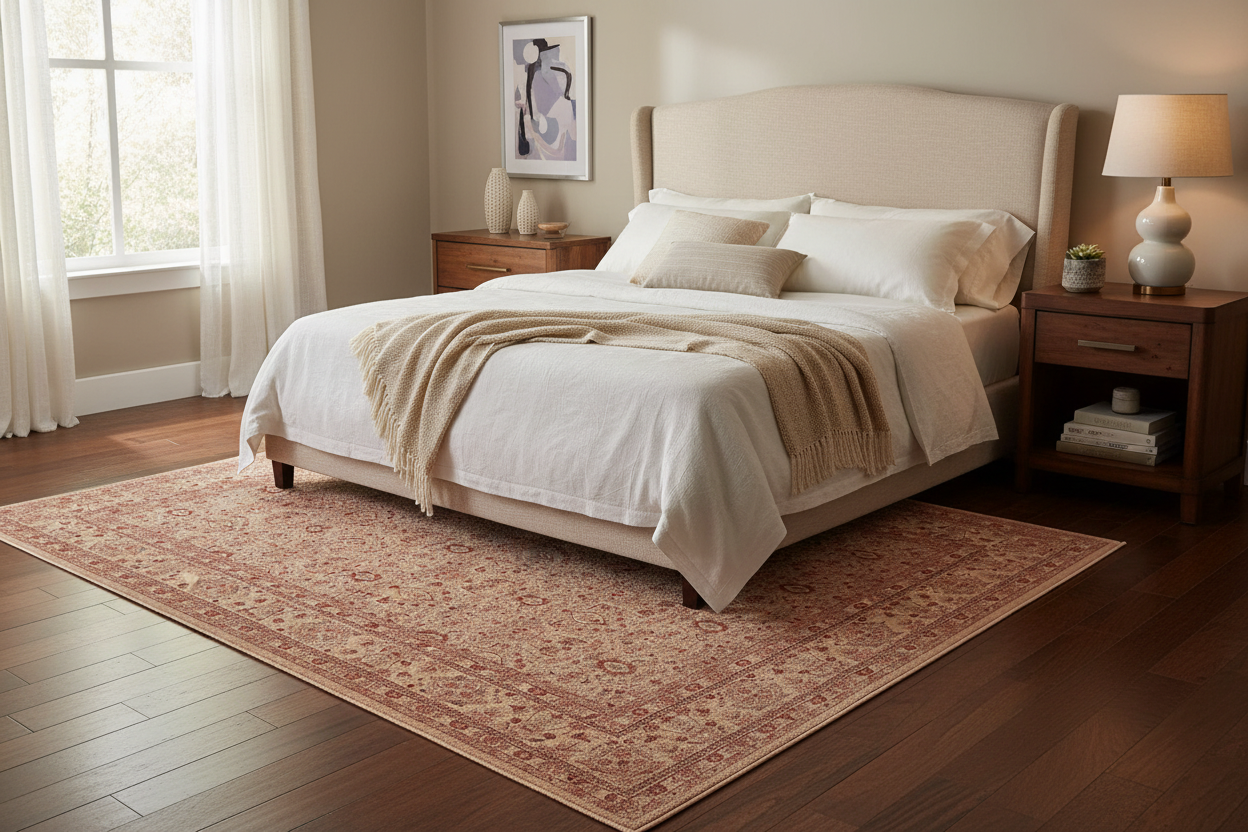 handmade Transitional Lahore Lt. Tan Tan Hand Knotted RECTANGLE 100% WOOL area rug 8' x 10'