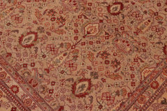 handmade Transitional Lahore Lt. Tan Tan Hand Knotted RECTANGLE 100% WOOL area rug 8' x 10'