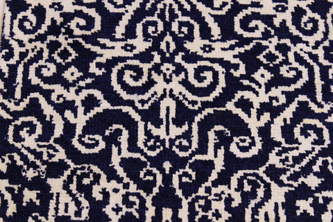Cyrena Handâ€‘Knotted Wool and Viscose Runner