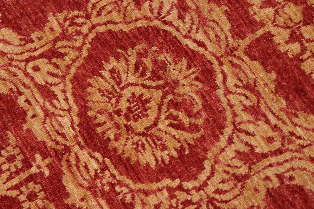 handmade Modern Abstract Rust Tan Hand Knotted RECTANGLE 100% WOOL area rug 9 x 12