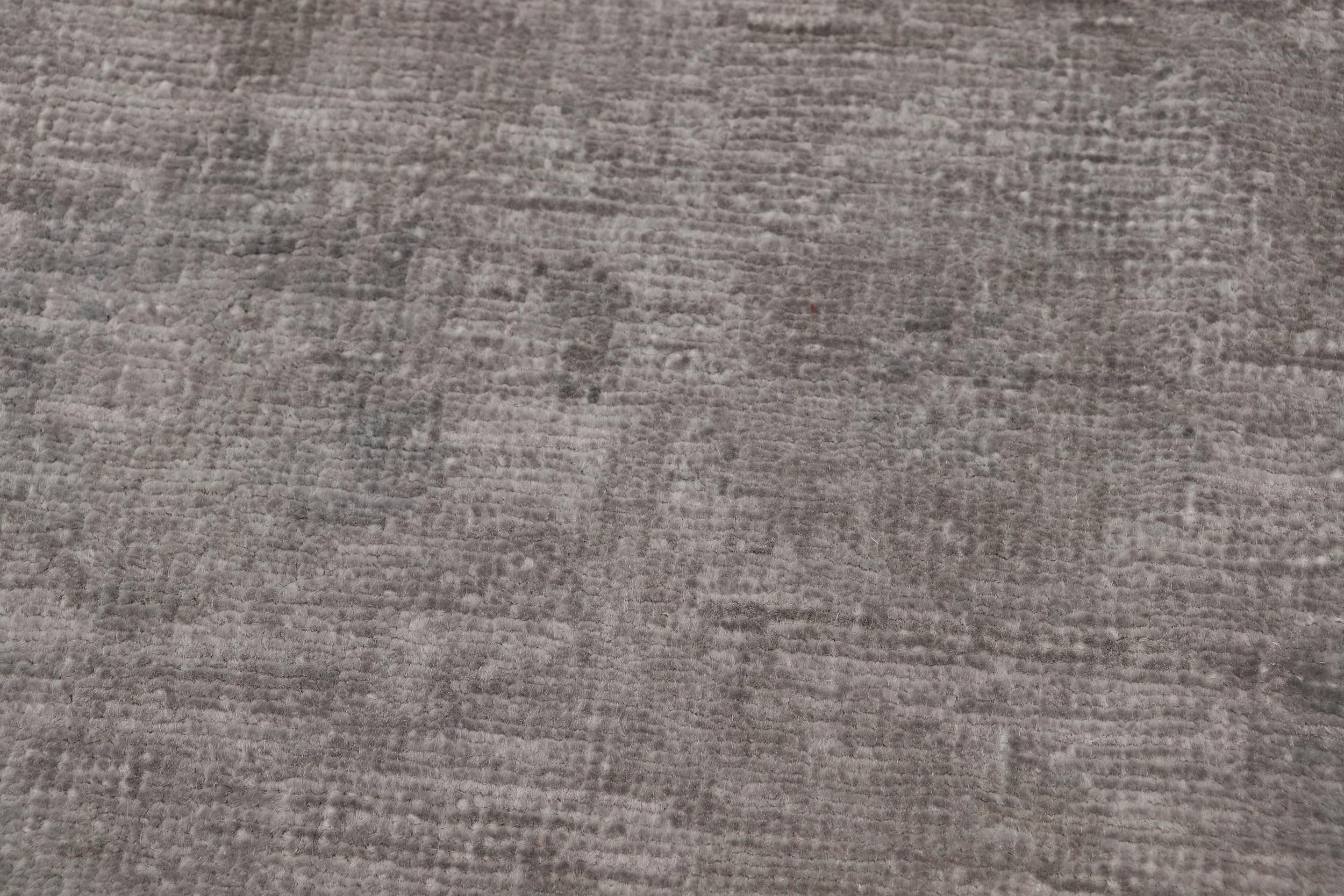 handmade Over Dyed Over Dyed Gray Drk. Gray Hand Knotted RECTANGLE 100% WOOL area rug 8' x 10'