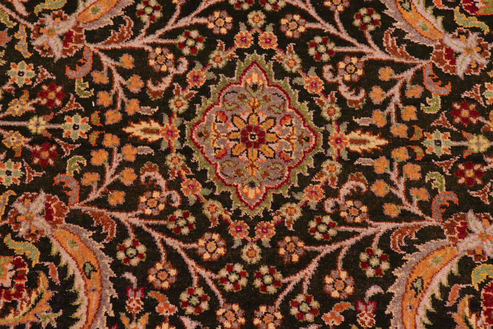 handmade Transitional Design Brown Lt. Gray Hand Knotted RECTANGLE 100% WOOL area rug 8' x 10'