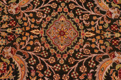 handmade Transitional Design Brown Lt. Gray Hand Knotted RECTANGLE 100% WOOL area rug 8' x 10'