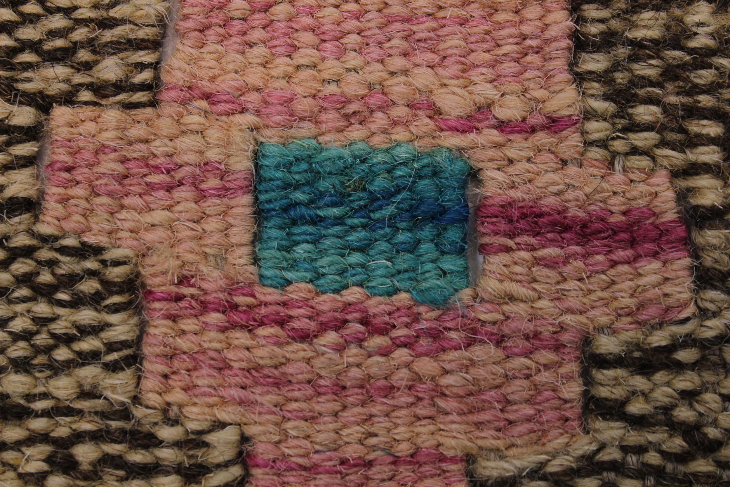 handmade Modern Kilim Gray Green Hand-Woven RECTANGLE 100% WOOL area rug 6x8