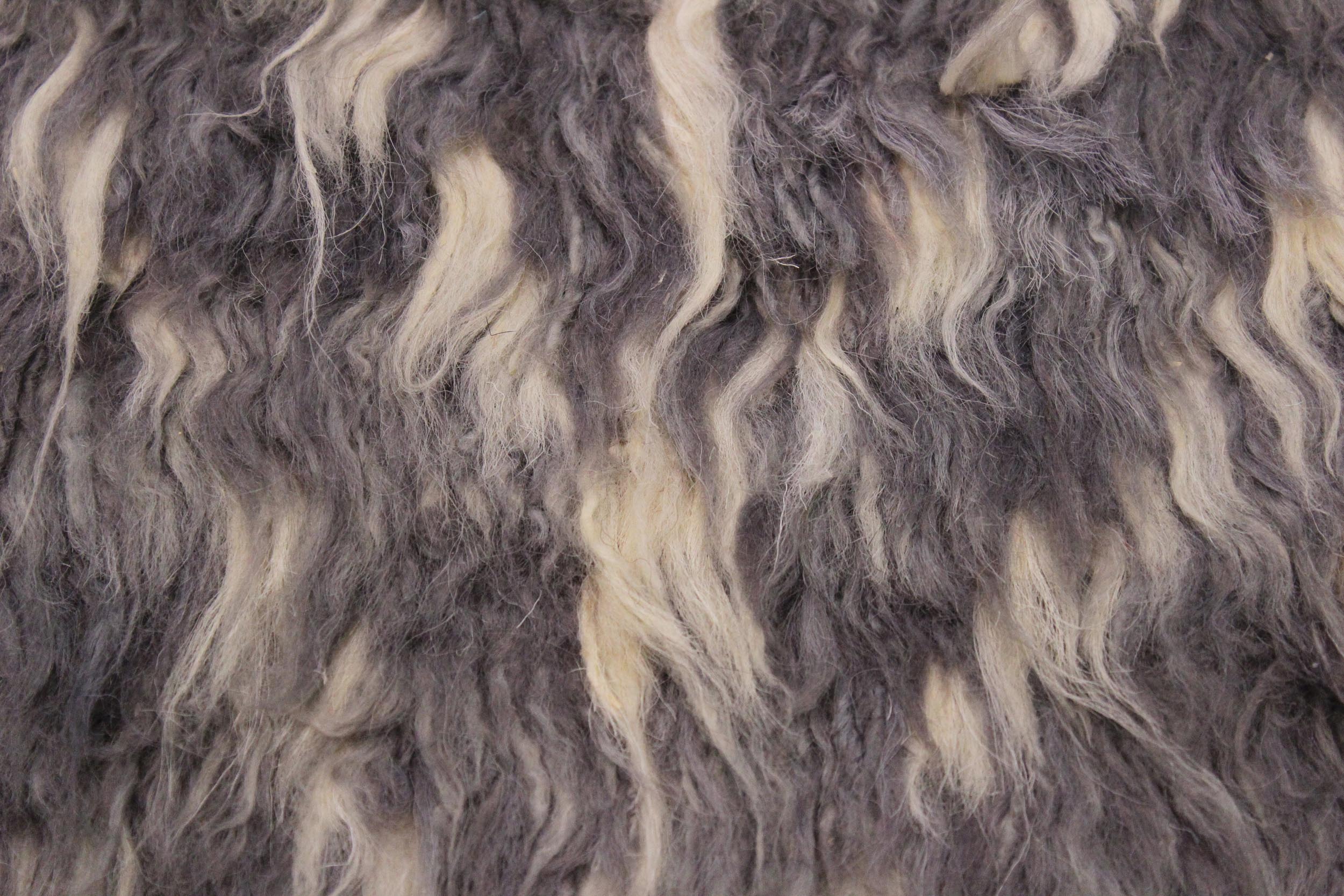 handmade Geometric Moroccan Gray Ivory Hand Knotted RECTANGLE 100% WOOL area rug 8' x 10'