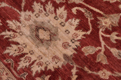 handmade Traditional Kafkaz Rust Tan Hand Knotted RECTANGLE 100% WOOL area rug 9x12