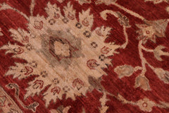 handmade Traditional Kafkaz Rust Tan Hand Knotted RECTANGLE 100% WOOL area rug 9 x 12