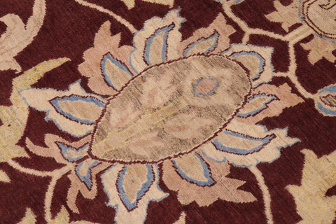 handmade Traditional Kafkaz Red Blue Hand Knotted RECTANGLE 100% WOOL area rug 10x14