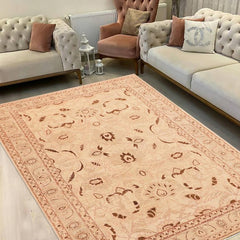 handmade Traditional Kafkaz Beige Brown Hand Knotted RECTANGLE 100% WOOL area rug 10 x 13