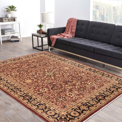 handmade Traditional Kafkaz Brown Blue Hand Knotted RECTANGLE 100% WOOL area rug 10x14