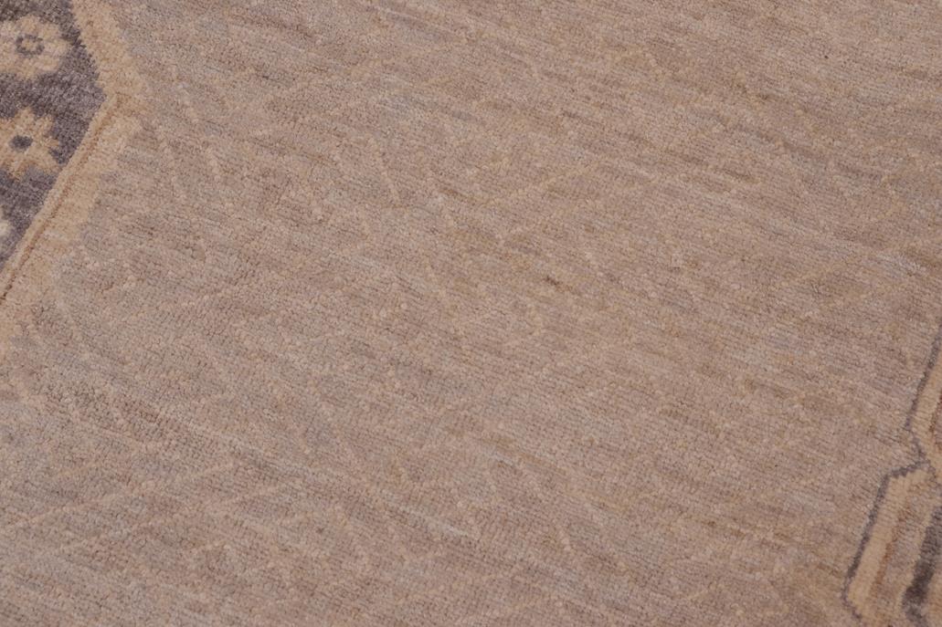 handmade Traditional Kafkaz Lt. Gray Drk. Gray Hand Knotted RECTANGLE 100% WOOL area rug 9 x 12