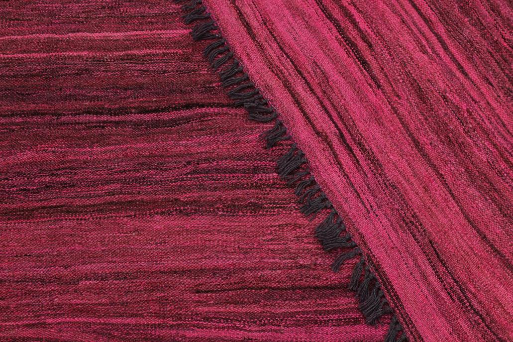 Flat Weave Kilim Antique Navaho Vintage handmade Modern Kilim Pink Brown Hand-Woven Rectangle 100% Wool Area Rug 6x8 