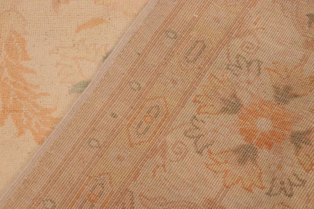 handmade Traditional Kafkaz Beige Gold Hand Knotted RECTANGLE 100% WOOL area rug 10 x 13