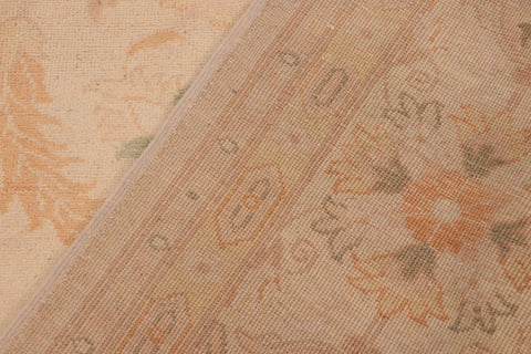 handmade Traditional Kafkaz Beige Gold Hand Knotted RECTANGLE 100% WOOL area rug 10x13