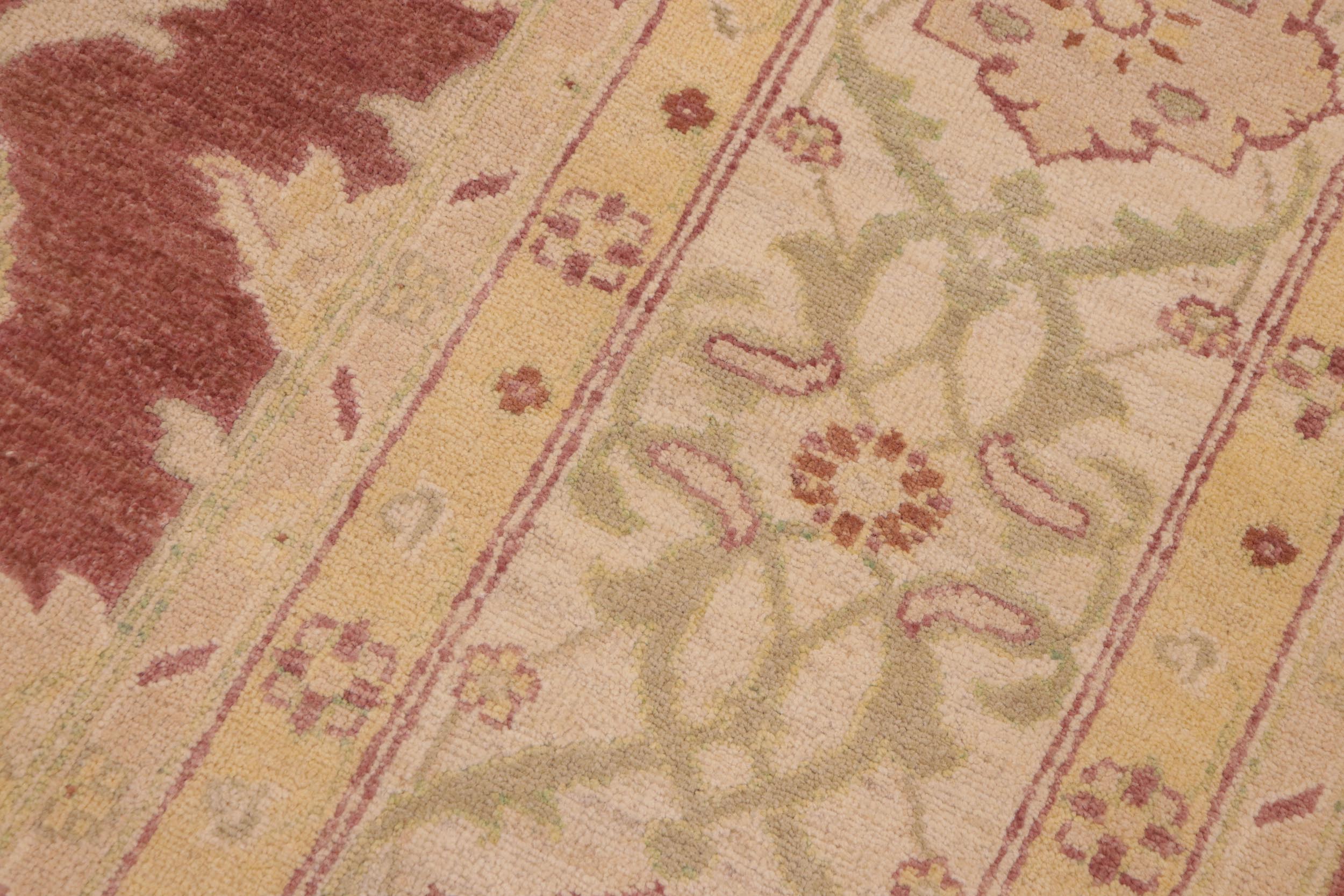 handmade Traditional Kafkaz Brown Beige Hand Knotted RECTANGLE 100% WOOL area rug 10x14