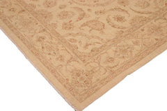 handmade Traditional Kafkaz Beige Brown Hand Knotted RECTANGLE 100% WOOL area rug 10 x 14