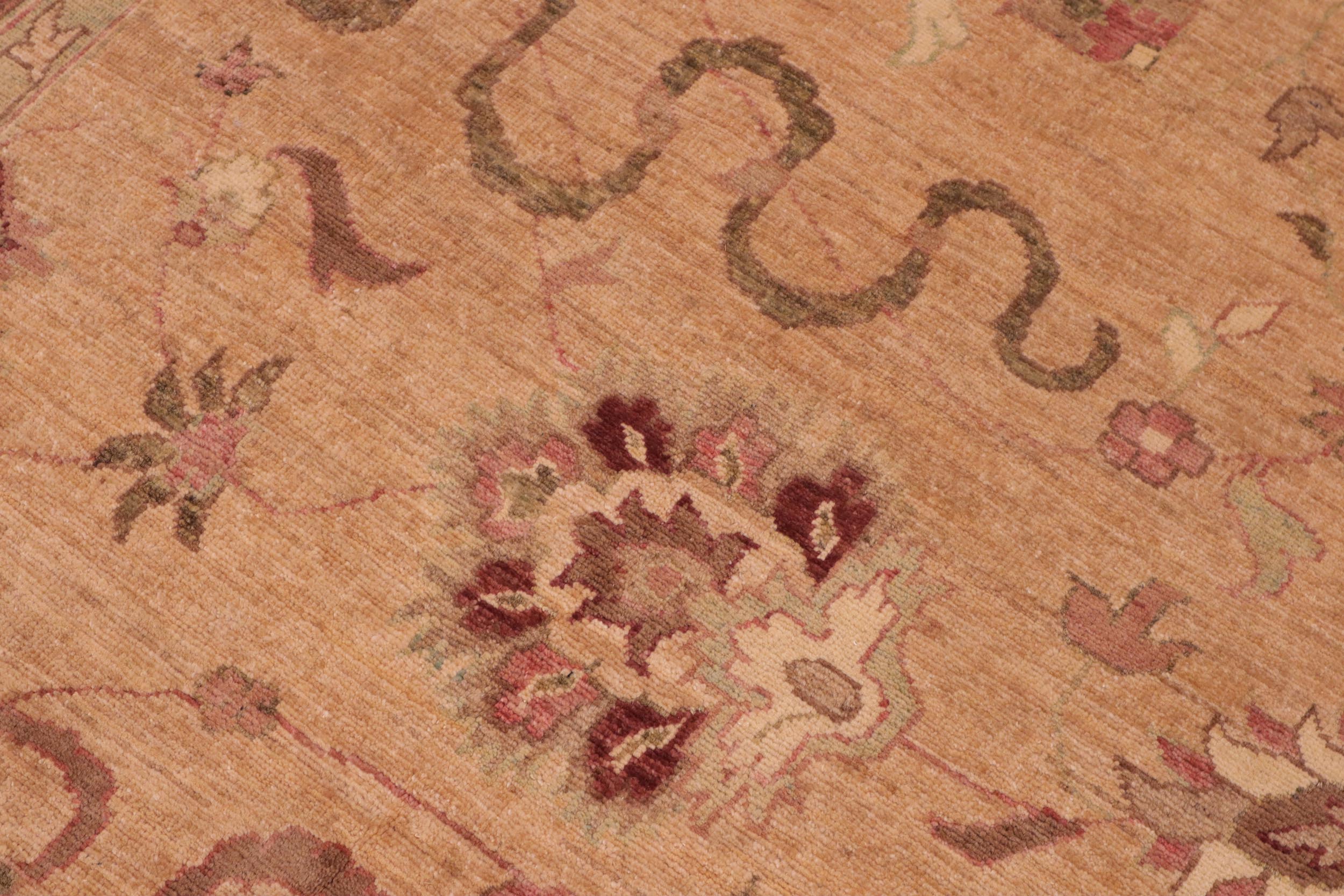 handmade Traditional Kafkaz Gold Red Hand Knotted RECTANGLE 100% WOOL area rug 10x15