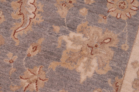 handmade Traditional Kafkaz Grey Beige Hand Knotted RECTANGLE 100% WOOL area rug 6x9