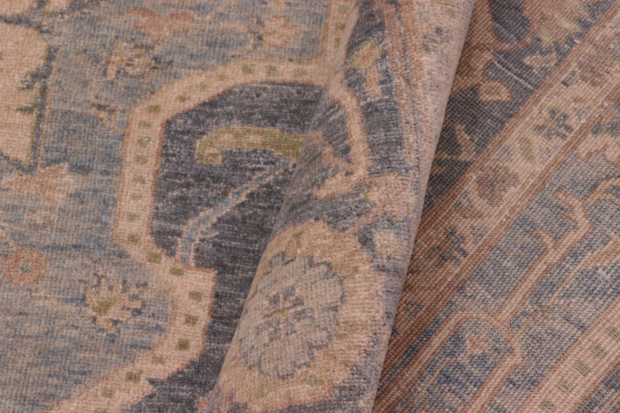 handmade Traditional Kafkaz Gray Lt. Blue Hand Knotted RECTANGLE 100% WOOL area rug 8' x 10'