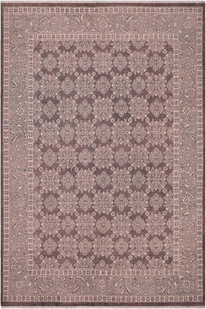 handmade Transitional Kafkaz Grey Green Hand Knotted RECTANGLE 100% WOOL area rug 8 x 10