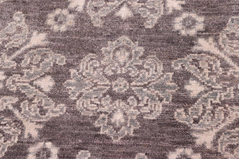 handmade Transitional Kafkaz Grey Green Hand Knotted RECTANGLE 100% WOOL area rug 8' x 10'