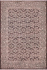 handmade Transitional Kafkaz Grey Green Hand Knotted RECTANGLE 100% WOOL area rug 8 x 10