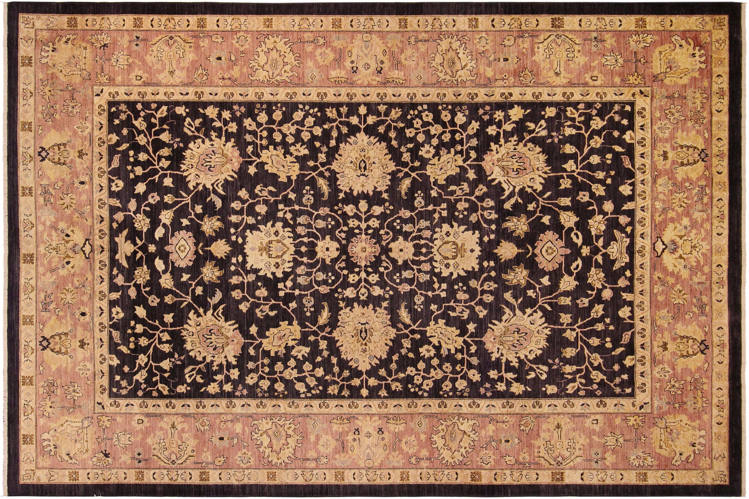handmade Traditional Kafkaz Blue Red Hand Knotted RECTANGLE 100% WOOL area rug 10x13