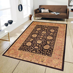 handmade Traditional Kafkaz Blue Red Hand Knotted RECTANGLE 100% WOOL area rug 10 x 13