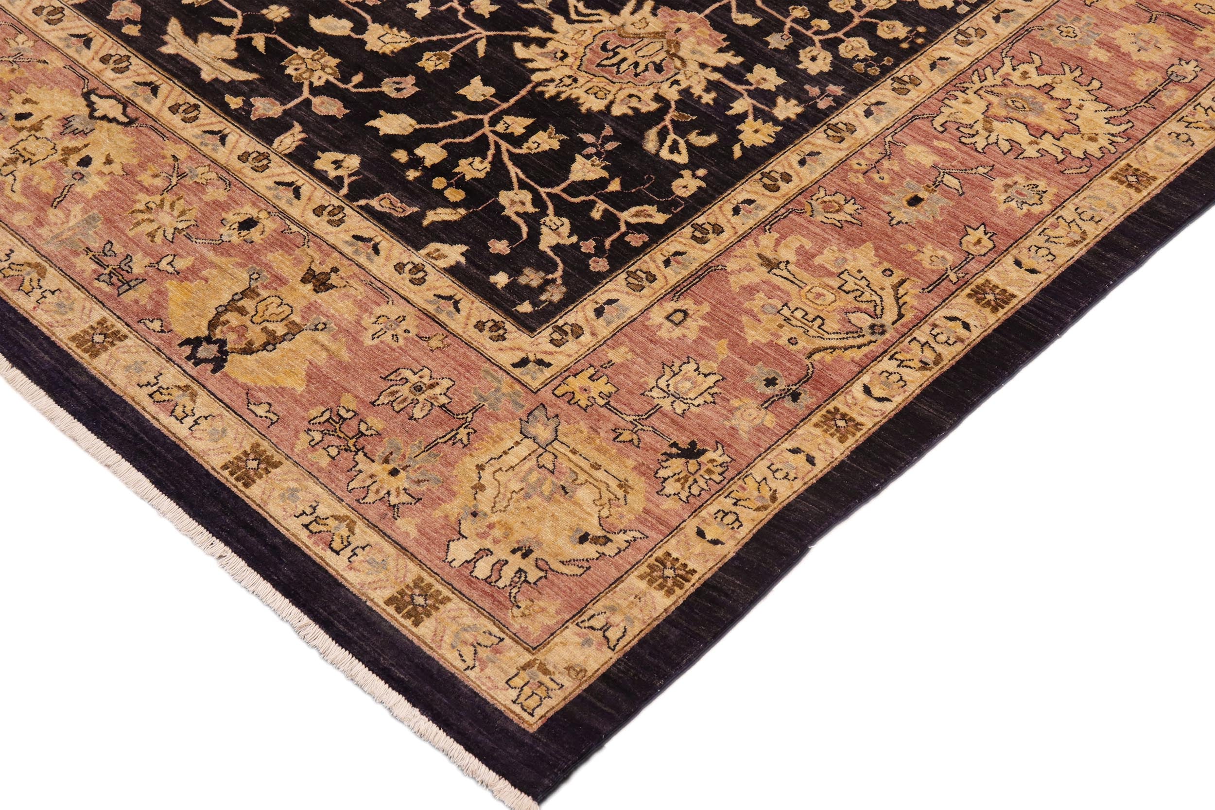 handmade Traditional Kafkaz Blue Red Hand Knotted RECTANGLE 100% WOOL area rug 10x13