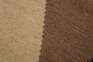 handmade Modern Kilim Ivory Blue Hand-Woven RECTANGLE 100% WOOL area rug 4x6