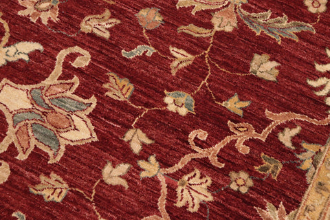 handmade Traditional Kafkaz Red Blue Hand Knotted RECTANGLE 100% WOOL area rug 10x14