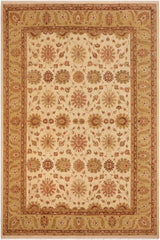 handmade Traditional Kafkaz Beige Green Hand Knotted RECTANGLE 100% WOOL area rug 10 x 14