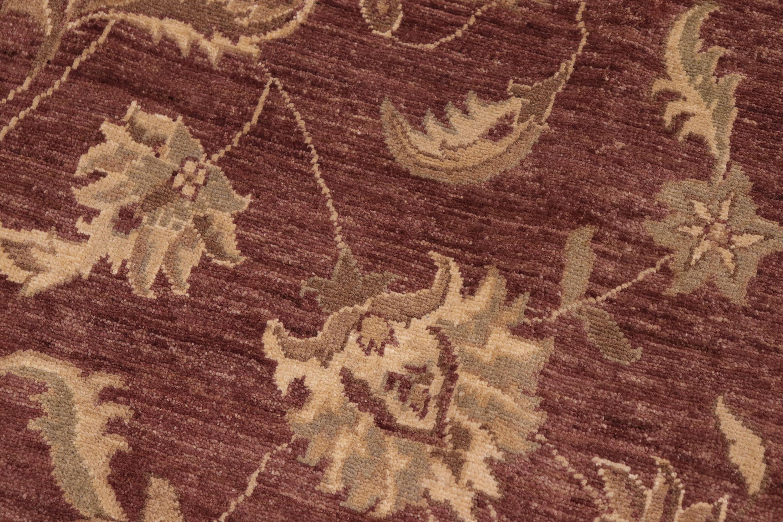 handmade Traditional Kafkaz Brown Tan Hand Knotted RECTANGLE 100% WOOL area rug 10x14