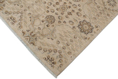 handmade Transitional Kafkaz Beige Gray Hand Knotted RECTANGLE 100% WOOL area rug 5 x 7