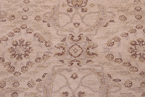 handmade Modern Kafkaz Beige Gray Hand Knotted RECTANGLE 100% WOOL area rug 5' x 7'