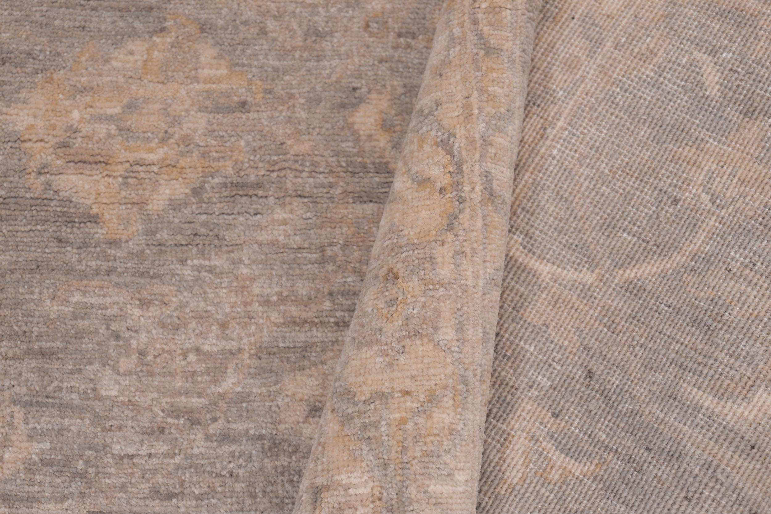 handmade Traditional Kafkaz Grey Beige Hand Knotted RECTANGLE 100% WOOL area rug 4x6