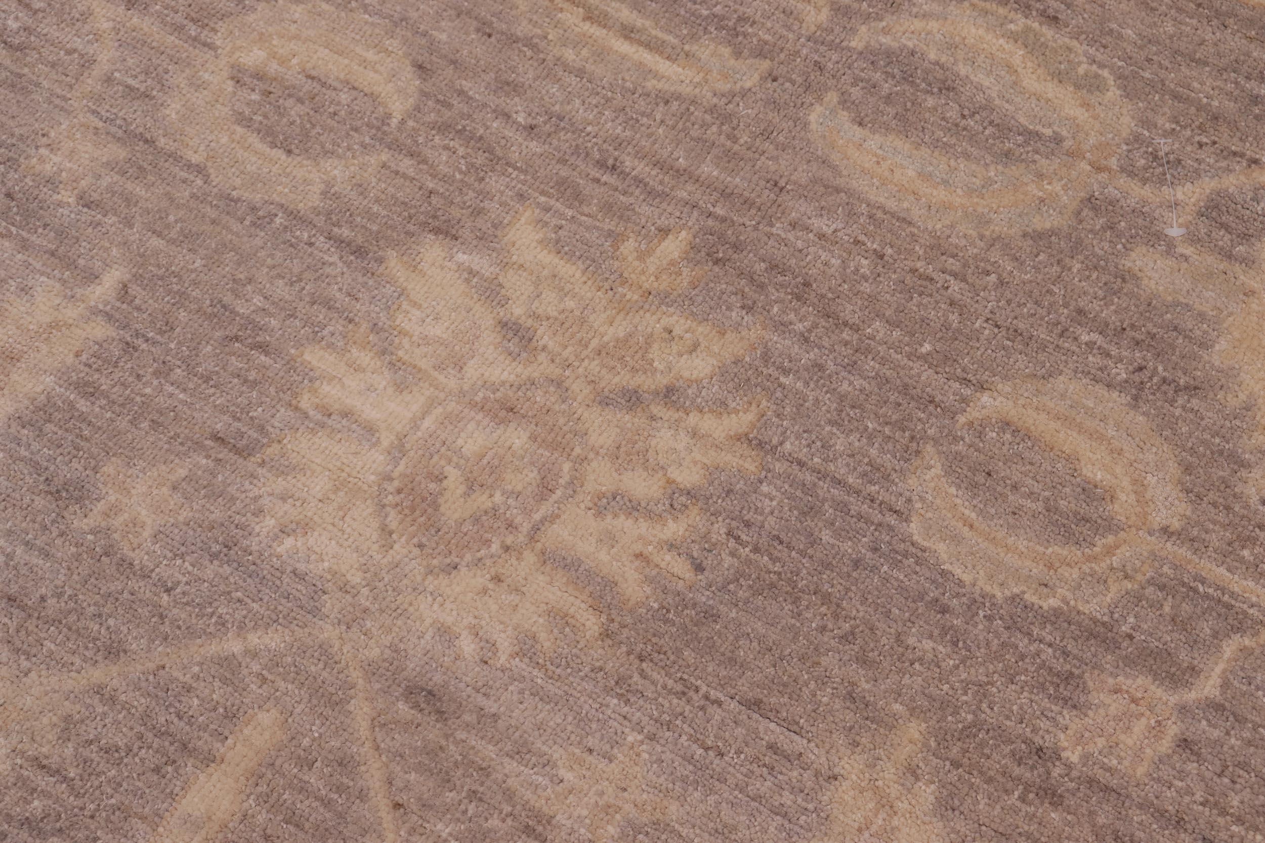 handmade Transitional Kafkaz Gray Beige Hand Knotted RECTANGLE 100% WOOL area rug 10' x 14'