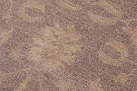 handmade Transitional Kafkaz Gray Beige Hand Knotted RECTANGLE 100% WOOL area rug 10' x 14'