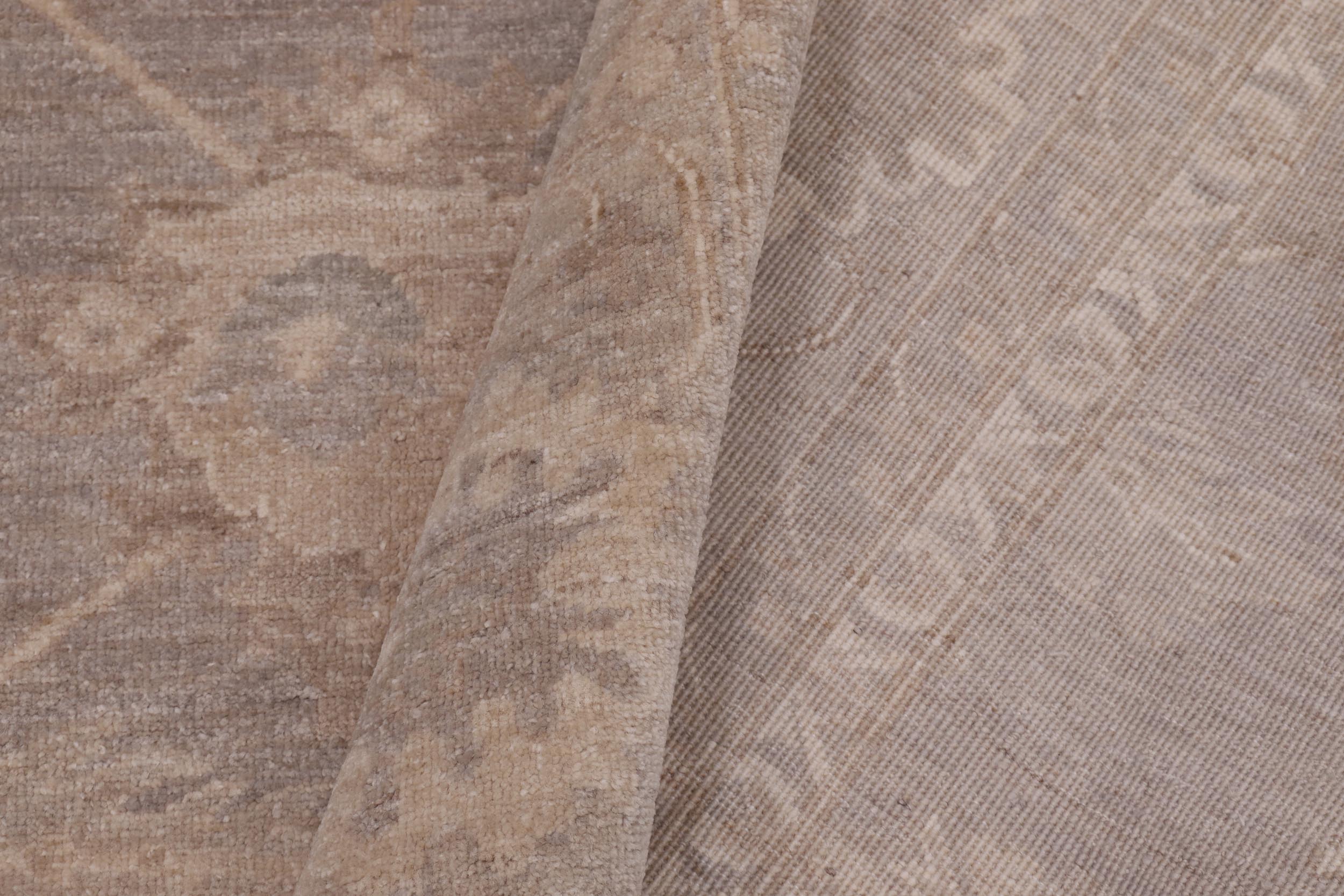 handmade Transitional Kafkaz Grey Lt. Green Hand Knotted RECTANGLE 100% WOOL area rug 9' x 12'