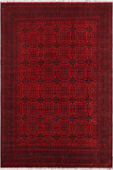 handmade Tribal Biljik Khal Mohammadi Red Blue Hand Knotted RECTANGLE 100% WOOL area rug 10x13