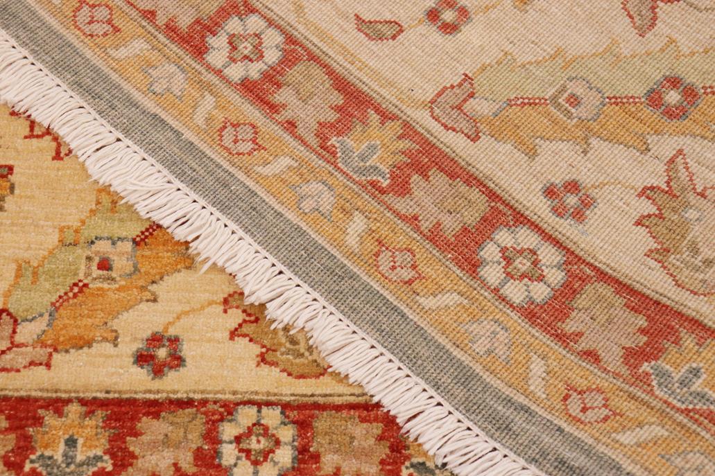 handmade Traditional Kafkaz Gray Beige Hand Knotted RECTANGLE 100% WOOL area rug 10 x 15