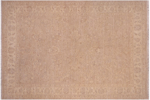 handmade Traditional Kafkaz Grey Beige Hand Knotted RECTANGLE 100% WOOL area rug 5x7