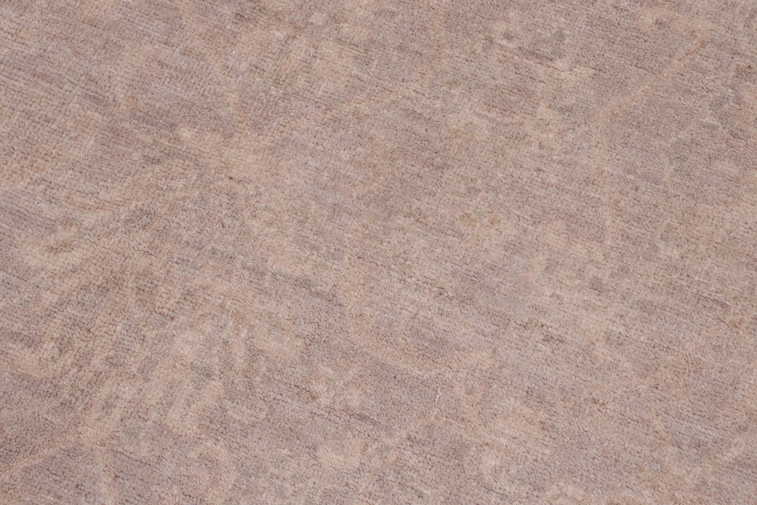 handmade Traditional Kafkaz Gray Beige Hand Knotted RECTANGLE 100% WOOL area rug 5x7