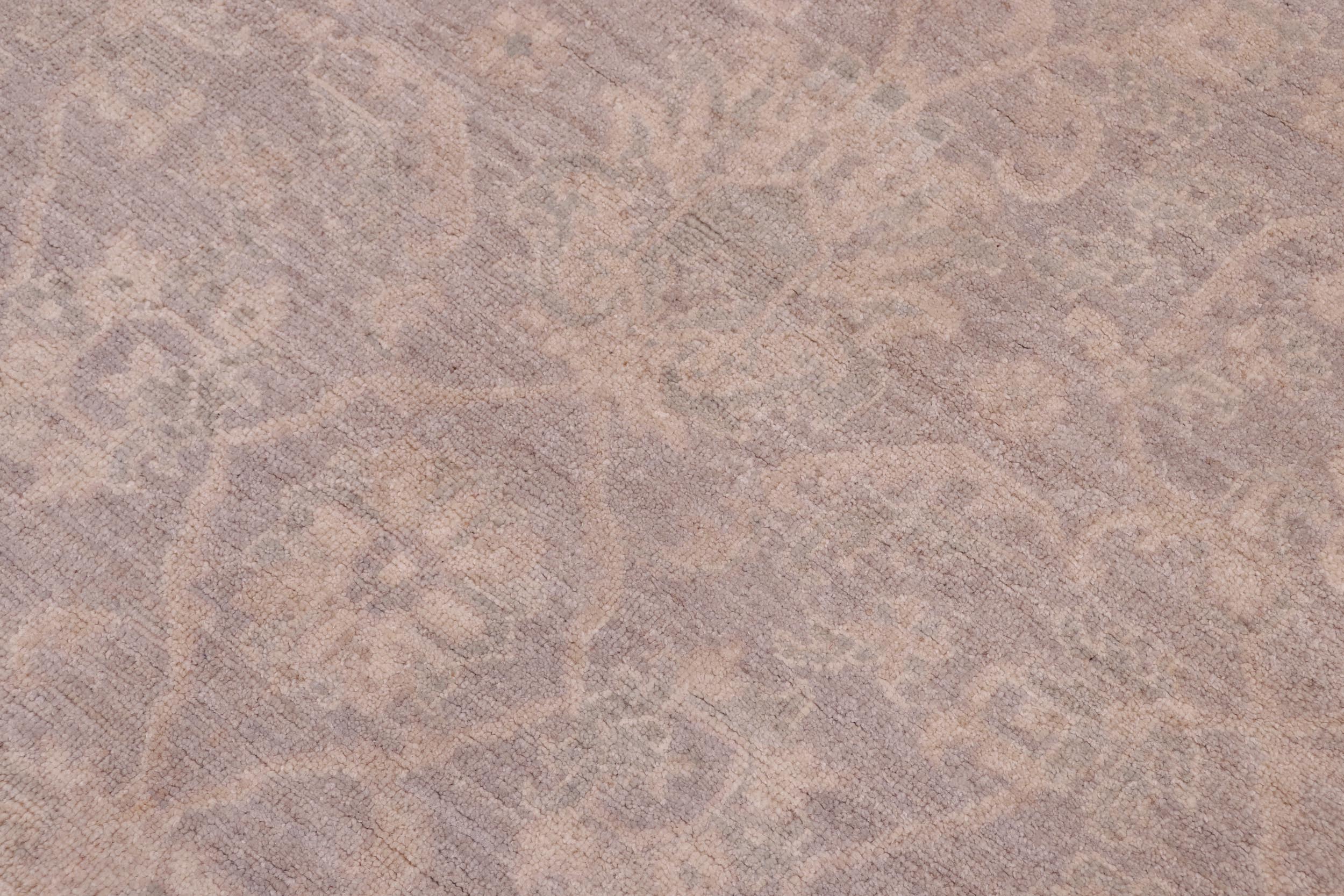 handmade Traditional Kafkaz Gray Beige Hand Knotted RECTANGLE 100% WOOL area rug 5x7