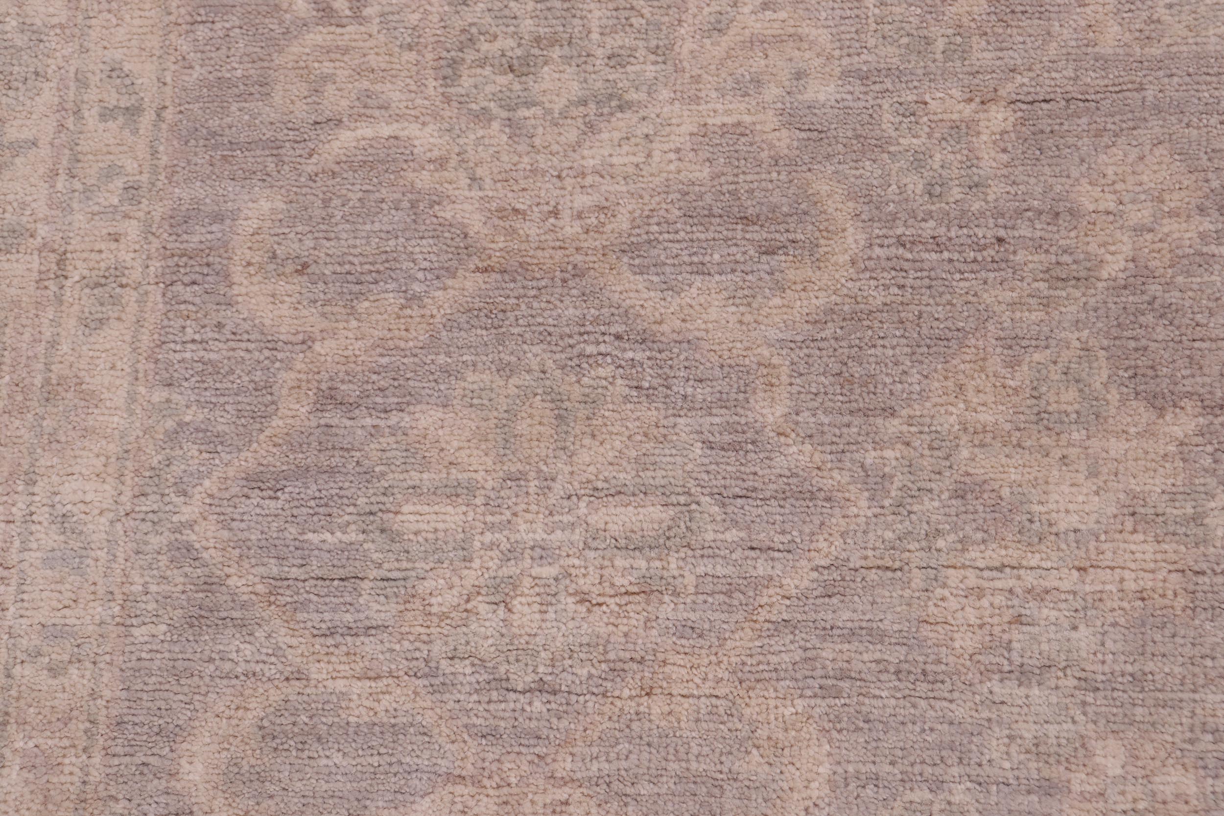 handmade Traditional Kafkaz Gray Beige Hand Knotted RECTANGLE 100% WOOL area rug 5x7