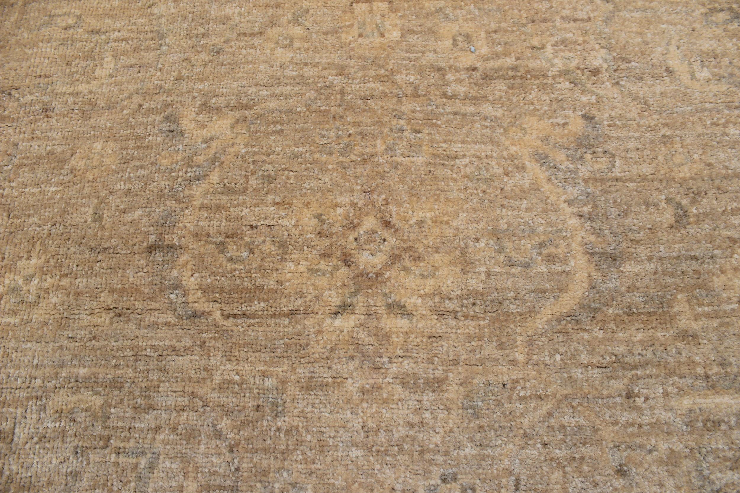 handmade Traditional Kafkaz Tan Beige Hand Knotted RECTANGLE 100% WOOL area rug 4x6