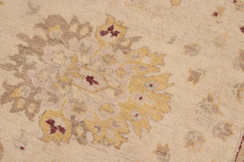 handmade Traditional Kafkaz Beige Gold Hand Knotted RECTANGLE 100% WOOL area rug 10x15