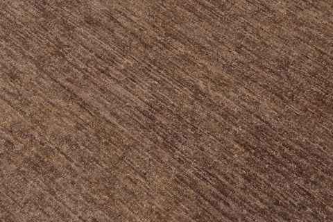 handmade Modern Kafkaz Brown Beige Hand Knotted RECTANGLE 100% WOOL area rug 10' x 14'