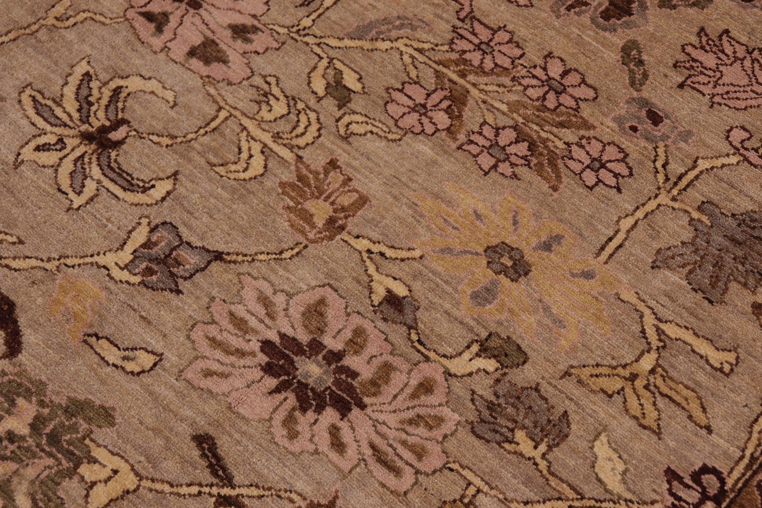 handmade Traditional Kafkaz Gray Brown Hand Knotted RECTANGLE 100% WOOL area rug 10x14